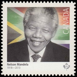 canada stamp 2806 nelson mandela 1918 2013 2015