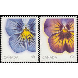 canada stamp 2812 3 pansies 2015