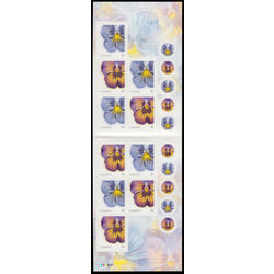 canada stamp 2813a pansies 2015