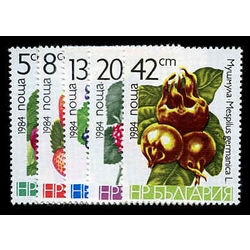 bulgaria stamp 2965 9 berries 1984