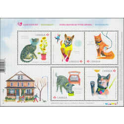 canada stamp 2829 love your pet 4 25 2015