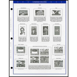 annual supplement for the seal usa stamp album
