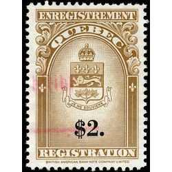 canada revenue stamp qr35 coat of arms 2 1962