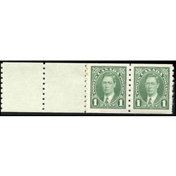 canada stamp 238pa king george vi 1937 m fnh starter pair 2 tabs