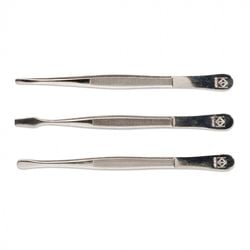 deluxe stamp tongs 6 15cm straight tip with sleeve