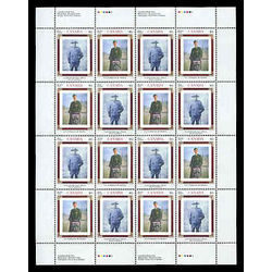 canada stamp 1877a canadian regiments 2000 m pane