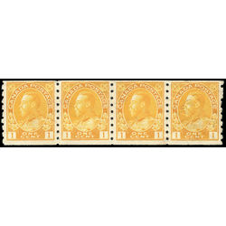 canada stamp 126d strip king george v 1923