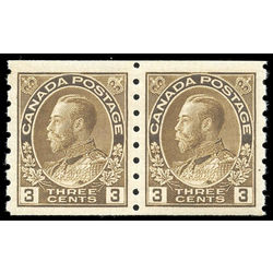 canada stamp 129ii pa king george v 3 1918