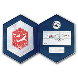 snowbirds stamp and coin set