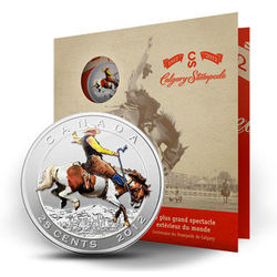 calgary stampede stamp and coin set