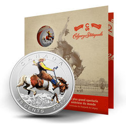 calgary stampede stamp and coin set