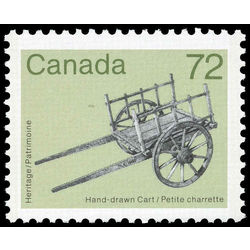 canada stamp 1083ii hand drawn cart 72 1987
