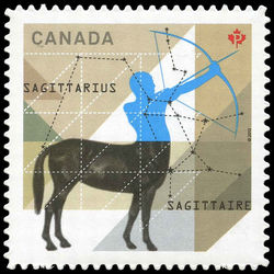 canada stamp 2457i sagittarius the archer 2013