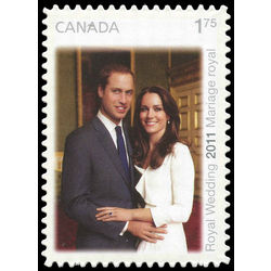 canada stamp 2467i catherine middleton and prince william 1 75 2011
