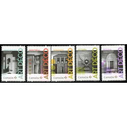 canada stamp 2472i 2476i architecture art deco 2011