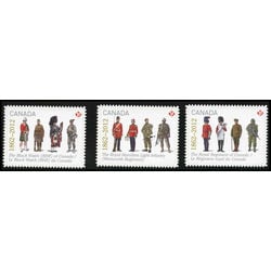 canada stamp 2578i 80i the regiments 2012