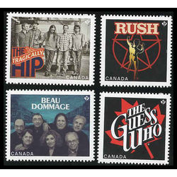 canada stamp 2656i 9i canadian recording artists the bands 2013