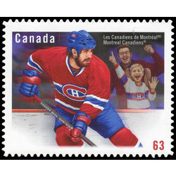canada stamp 2671i montreal canadiens 63 2013
