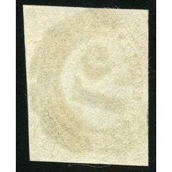 canada stamp 9a queen victoria used fine 7 1857