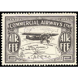 canada stamp cl air mail semi official cl48a commercial airways ltd 10 1930