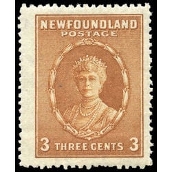 newfoundland stamp 187ii queen mary 3 1932