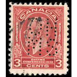 canada stamp o official oa192 king george v 3 1932
