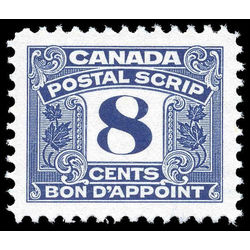 canada revenue stamp fps48 postal scrip third issue 8 1967