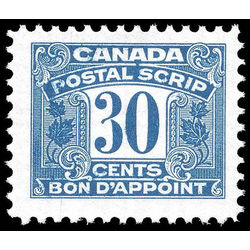 canada revenue stamp fps52 postal scrip third issue 30 1967