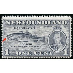 newfoundland stamp 233i codfish 1 1937