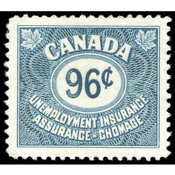 canada revenue stamp fu44 unemployment insurance stamps 96 1955