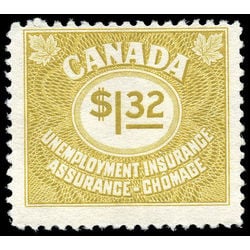 canada revenue stamp fu78 unemployment insurance stamps 1 32 1960