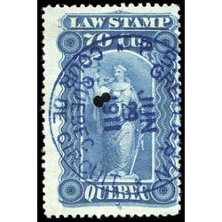 canada revenue stamp ql39 law stamps 70 1893