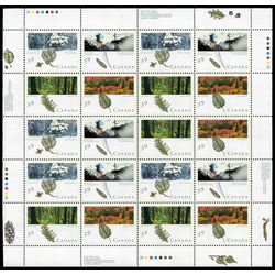 canada stamp 1286a majestic forests of canada 1990 m pane