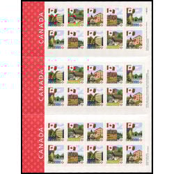 canada stamp 2355b permanent flag over mills 2010