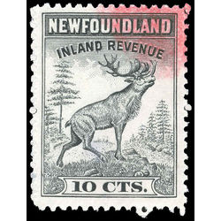 canada revenue stamp nfr37 caribou 10 1942