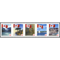 canada stamp 2193ai permanent booklets flags 2006