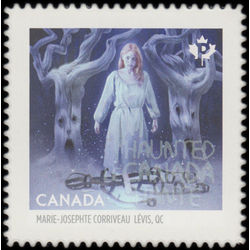 canada stamp 2862 ghost of marie josephte corriveau levis qc 2015