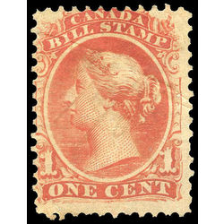 canada revenue stamp fb18 second bill issue 1 1865