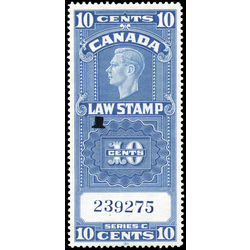 canada revenue stamp fsc21 george vi 10 1938