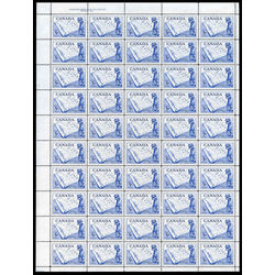 canada stamp 370 thompson and map 5 1957 m pane