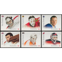 canada stamp 2867 72 great canadian goalies 2015