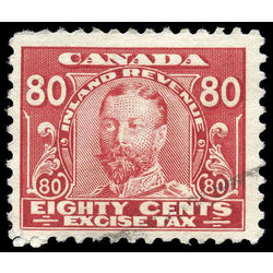 canada revenue stamp fx12 george v excise tax 80 1915