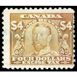 canada revenue stamp fx17 george v excise tax 4 1915