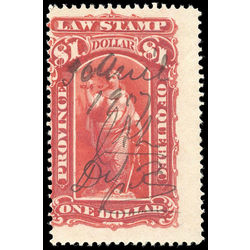 canada revenue stamp ql44 law stamps 1 1893
