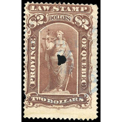 canada revenue stamp ql46 law stamps 2 1893