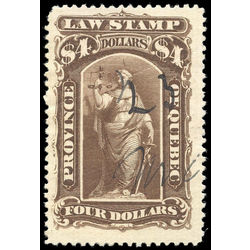 canada revenue stamp ql50 law stamps 4 1893