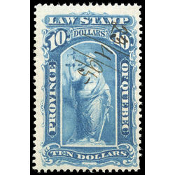 canada revenue stamp ql53 law stamps 10 1893