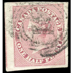 canada stamp 8 queen victoria d 1857 u vf 002