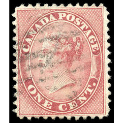 canada stamp 14ii queen victoria 1 1859 u vf 002