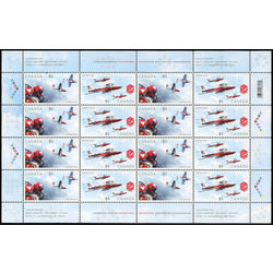 canada stamp 2159a canadian forces snowbirds 2006 m pane